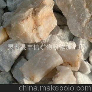 灵寿县丰信矿物粉体加工厂 专业配重重晶石与原矿图片展示